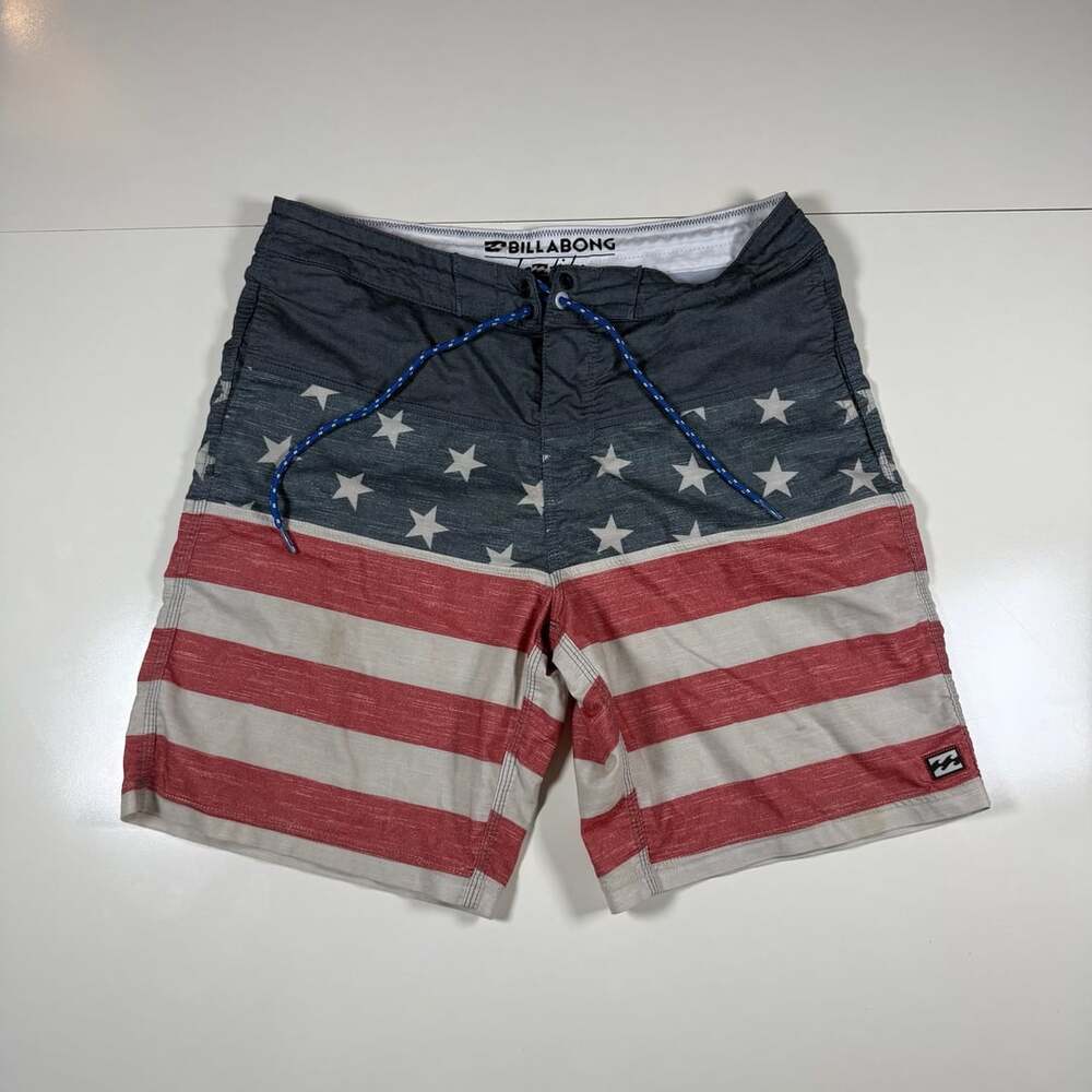 Billabong Lo Tides American Flag Boardshorts